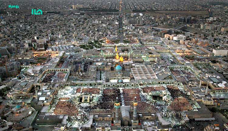 عکس از بالاشهر مشهد