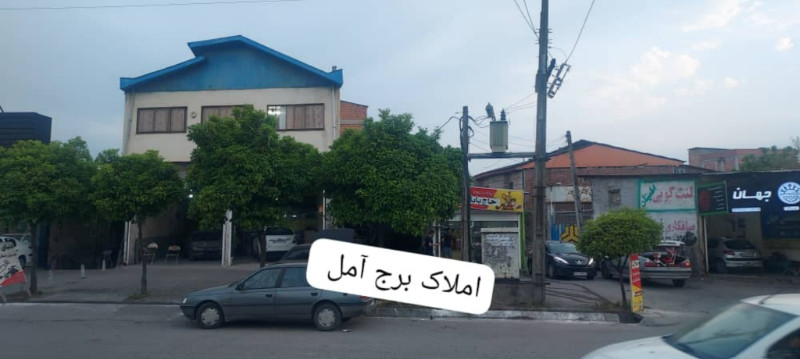 زمین 370 متری در بلوار شهید مطهری آمل12880411352