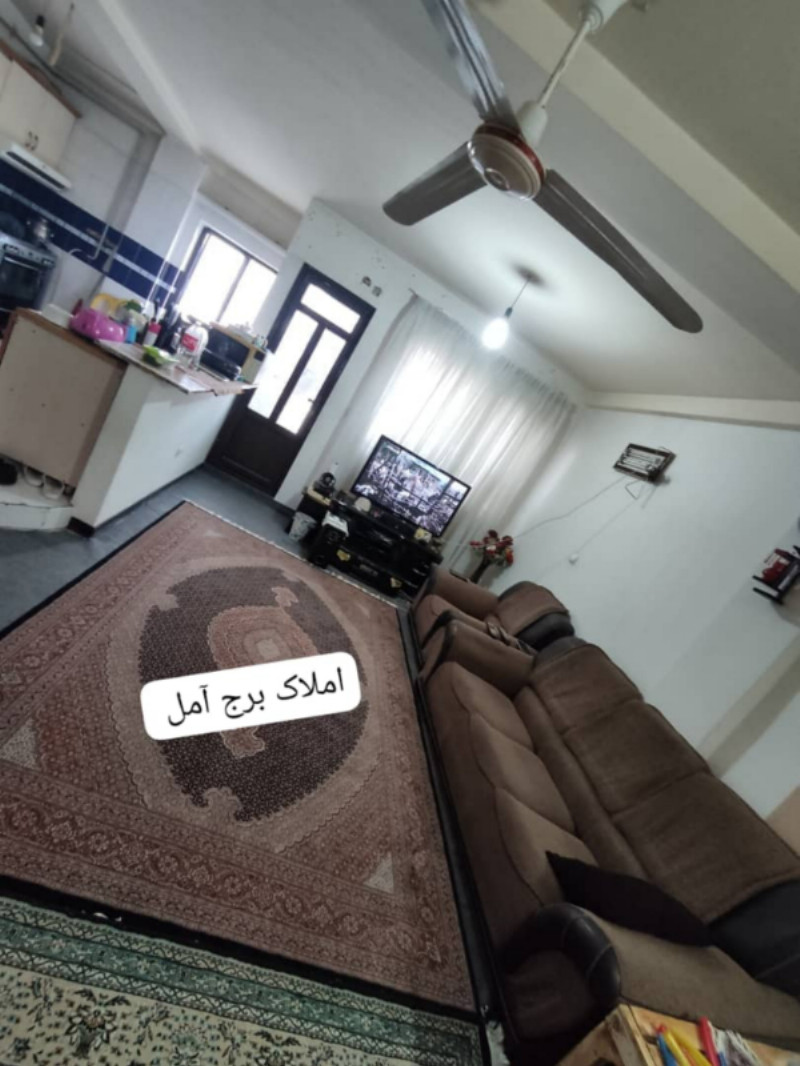 آپارتمان 85 متری دو خوابه در شهرک بسیجیان آمل