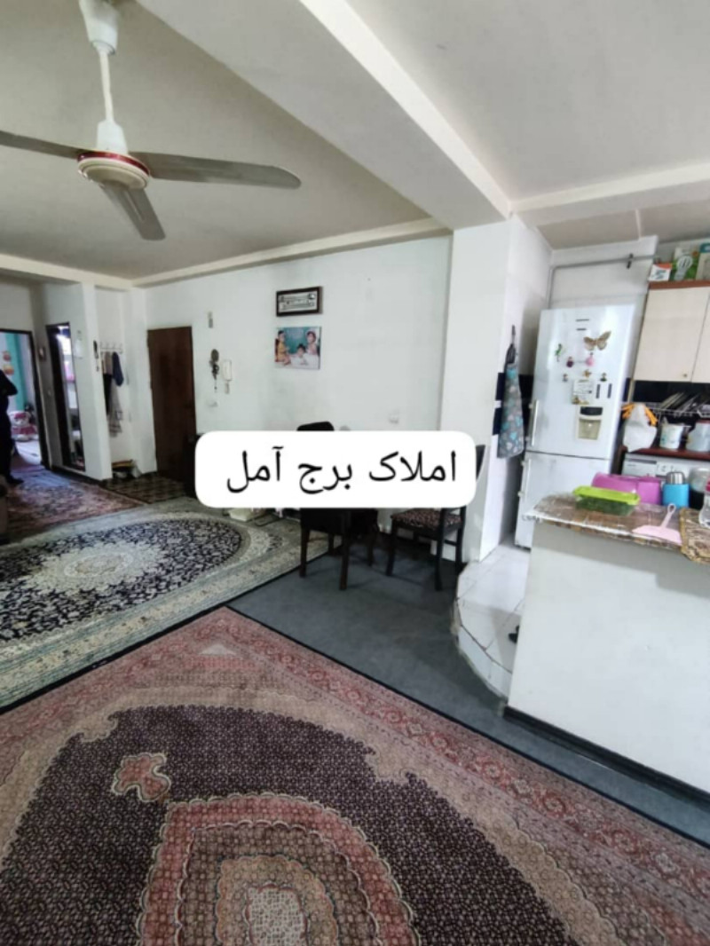 آپارتمان 85 متری دو خوابه در شهرک بسیجیان آمل12885611429