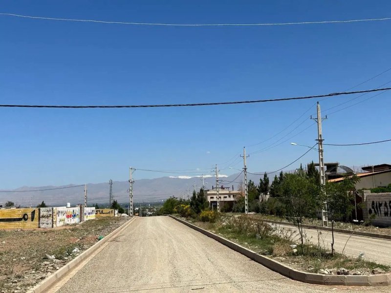 زمین 250 متری در چهارباغ کرج13688124284