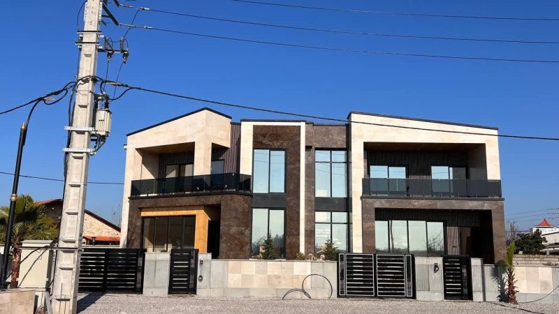 ویلا 200 متری سه خوابه در شیر کلا چمستان14048831286