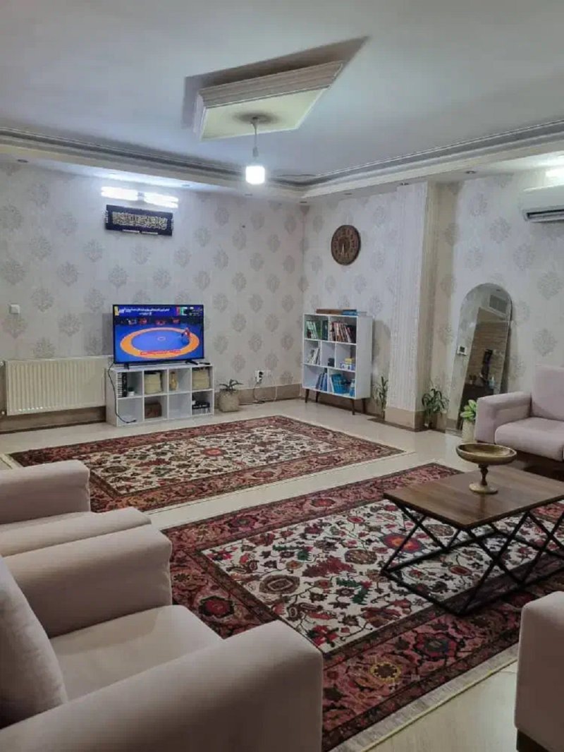 آپارتمان 120 متری دو خوابه در پردیسان قم