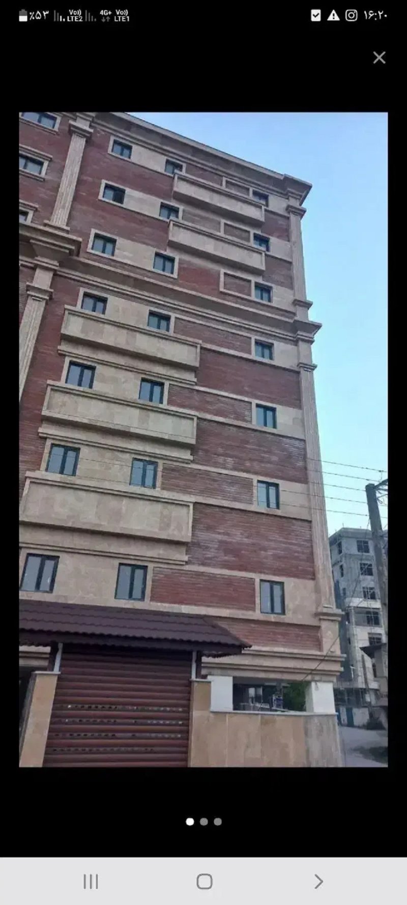 آپارتمان 135 متری دو خوابه در رادیو دریا چالوس