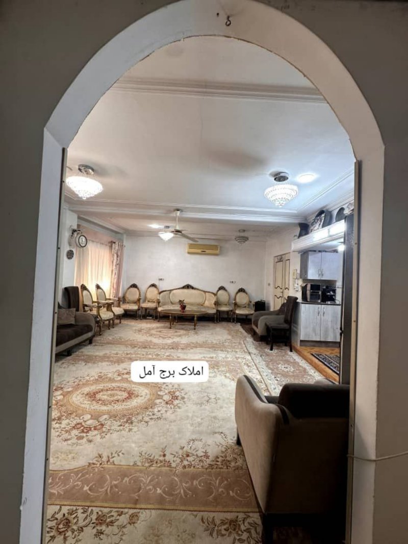 آپارتمان 100 متری دو خوابه در بلوار شهید مطهری آمل14406436658