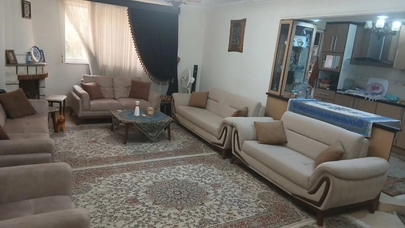 آپارتمان 115 متری دو خوابه در میدان خزر ساری