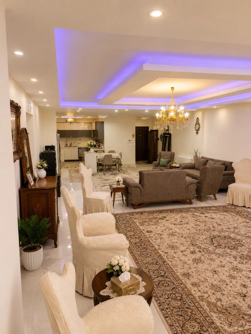 آپارتمان 160 متری سه خوابه در باغستان کرج15111744112