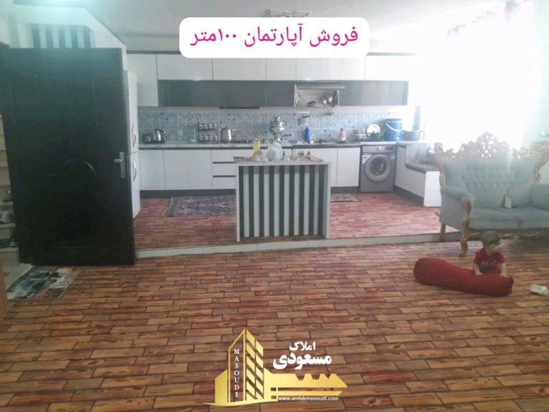 آپارتمان 100 متری دو خوابه در امیریه شهریار15116144185