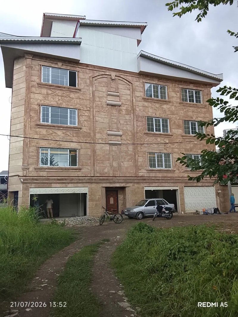 آپارتمان 135 متری دو خوابه در کامرانیه رشت