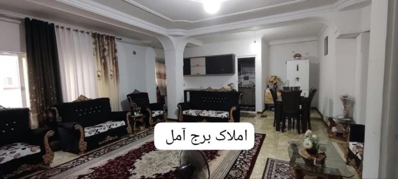 آپارتمان 87 متری دو خوابه در مطهر آمل
