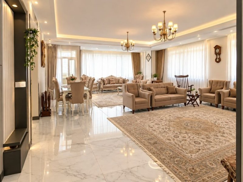 آپارتمان 165 متری سه خوابه در فاز 2 اندیشه