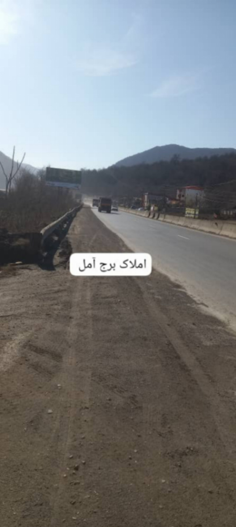 زمین 960 متری در جاده هراز آمل1280829190